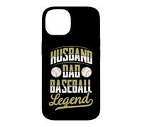 Custodia per iPhone 14 Marito Papà Baseball Leggenda Padri Giorno