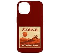 Custodia per iPhone 14 Mars Rover Get Lost In The Red Dust Retro Space Exploration