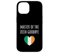 Custodia per iPhone 14 Master Of The Ireland Goodbye Funny Party Pooper Irish