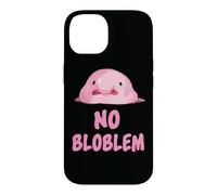 Custodia per iPhone 14 Mens Womens Kids No Bloblem Blobfish Lover