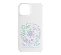 Custodia per iPhone 14 Metatron Cube con amore e armonia
