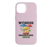 Custodia per iPhone 14 Mi chiedo dove i funghi crescono foraggiamento amante delle vibrazioni della foresta