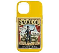 Custodia per iPhone 14 Miracolo dell'olio di serpente in una bottiglia
