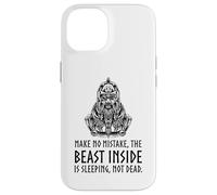 Custodia per iPhone 14 Mitologia vichinga motivazionale - La bestia dentro - Dio Odino