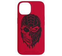 Custodia per iPhone 14 Mortal Kombat 9 Scorpion Skull Icon