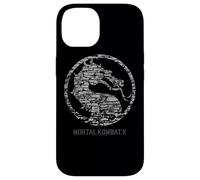Custodia per iPhone 14 Mortal Kombat X Stone Seal