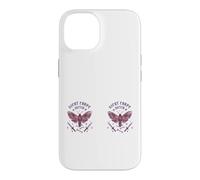 Custodia per iPhone 14 Moth wings swords Latin nocturnal mystical bones star symbol