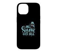 Custodia per iPhone 14 Mr. Snow it all Neve Stagione invernale