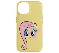 Custodia per iPhone 14 My Little Pony: Friendship Is Magic Fluttershy Cute Big Face