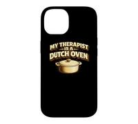 Custodia per iPhone 14 My Therapist Is A Dutch Oven Sourdough Bread Baking Baker