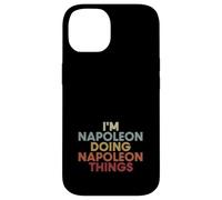 Custodia per iPhone 14 Napoleon Name Napoleon Personalized Name First Given