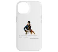 Custodia per iPhone 14 Napoleone Bonaparte Citazione - Epoca Napoleonica - Imperatore Francese