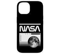 Custodia per iPhone 14 NASA - Progetto lunare e codice a barre