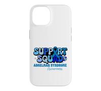 Custodia per iPhone 14 Nastro blu di sensibilizzazione sulla sindrome di Angelman