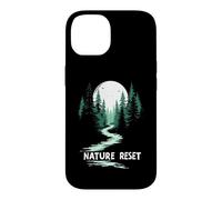 Custodia per iPhone 14 Nature Reset Trekking Lento Natura Calma