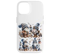 Custodia per iPhone 14 Nautical Gnome For Women And Men Funny Lighthouse Keeper