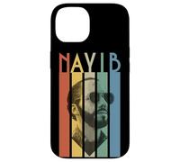 Custodia per iPhone 14 Nayib Bukele El Salvador Leader Stile Retro Grafica