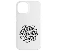 Custodia per iPhone 14 Nessun rimpianto Je Ne Regrette Rien