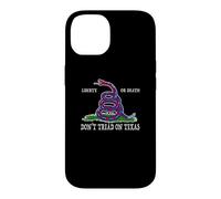Custodia per iPhone 14 Non calpestare il serpente a sonagli del Texas
