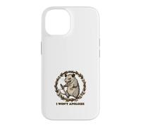 Custodia per iPhone 14 Non mi scuso Opossum
