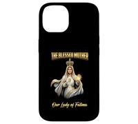 Custodia per iPhone 14 Nostra Signora di Fatima Mariano Cattolica