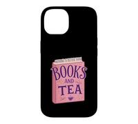 Custodia per iPhone 14 Nothing Is Better Than Books And Tea Cute Cozy Vibe
