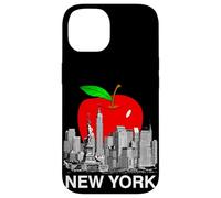 Custodia per iPhone 14 NYC, orizzonte, grande, mela, New York, città, Tri-State (NY)