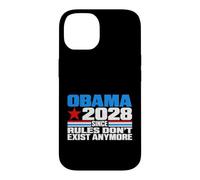 Custodia per iPhone 14 Obama 2028 Since Rules Don't Exist Anymore