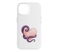 Custodia per iPhone 14 Octopus Heart Tentacle Ocean Love Cute Octopus