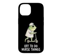 Custodia per iPhone 14 Off To Do Nurse Things Studentessa Di Infermieristica