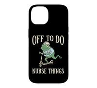 Custodia per iPhone 14 Off To Do Nurse Things Studentessa Di Infermieristica