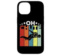 Custodia per iPhone 14 Oh Chute Skydiving Parachutist Skydive Parachuting Skydiver