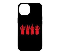 Custodia per iPhone 14 Ohio Gnomes Graphic Design Minimalist Art Style