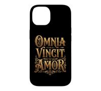 Custodia per iPhone 14 Omnia Vincit Amor Tutto è conquistato dall'amore