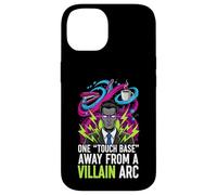 Custodia per iPhone 14 One Touch Base Away From A Villain Arc Funny Office Humor