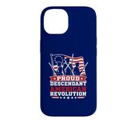 Custodia per iPhone 14 Orgogliosa rivoluzione americana discendente