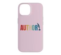 Custodia per iPhone 14 Orgoglioso autore pubblicato mamma papà vintage poeta libro scrittore