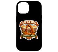 Custodia per iPhone 14 Parco Nazionale degli Archi Souvenir Utah Visitatore Memorabilia Escursionista