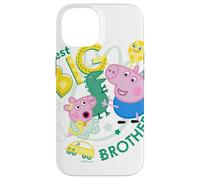 Custodia per iPhone 14 Peppa Pig Best Big Brother