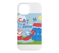 Custodia per iPhone 14 Peppa Pig Catch Me