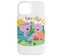 Custodia per iPhone 14 Peppa Pig Family Fun