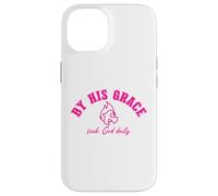 Custodia per iPhone 14 Per Sua Grazia, Sii forte Coraggioso, USA, Non abbiate paura