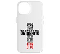 Custodia per iPhone 14 Perché amiamo Dio in questo modo - Mensajes Biblicos Cristianos