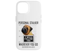 Custodia per iPhone 14 Personal Stalker Cane Bullmastiff I Will Follow You Prigione