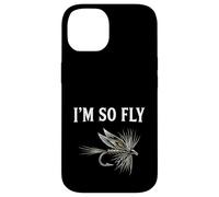 Custodia per iPhone 14 Pesca a mosca Brook Dry Fly Tying Fisherman I'm So Fly