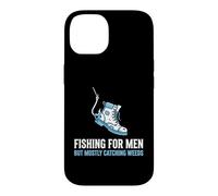 Custodia per iPhone 14 Pescatori che pescano per le date che catturano le erbacce