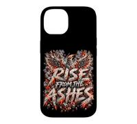 Custodia per iPhone 14 Phoenix Rise From the Ashes Fire Wings Dark Fantasy Art