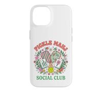 Custodia per iPhone 14 Pickle Mahj Social Club - Palla da paddle