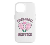 Custodia per iPhone 14 Pickleball Besties BestFriend's Tee Fashion