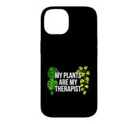 Custodia per iPhone 14 Plant Moms Houseplant My Plants Are My Therapist